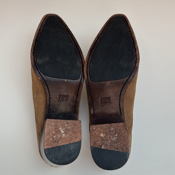 Frye Eleanor Suede Western Bootie - Picture 7 of 8